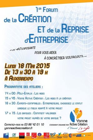 Forum YAC1, mai 2015 Forum YAC1